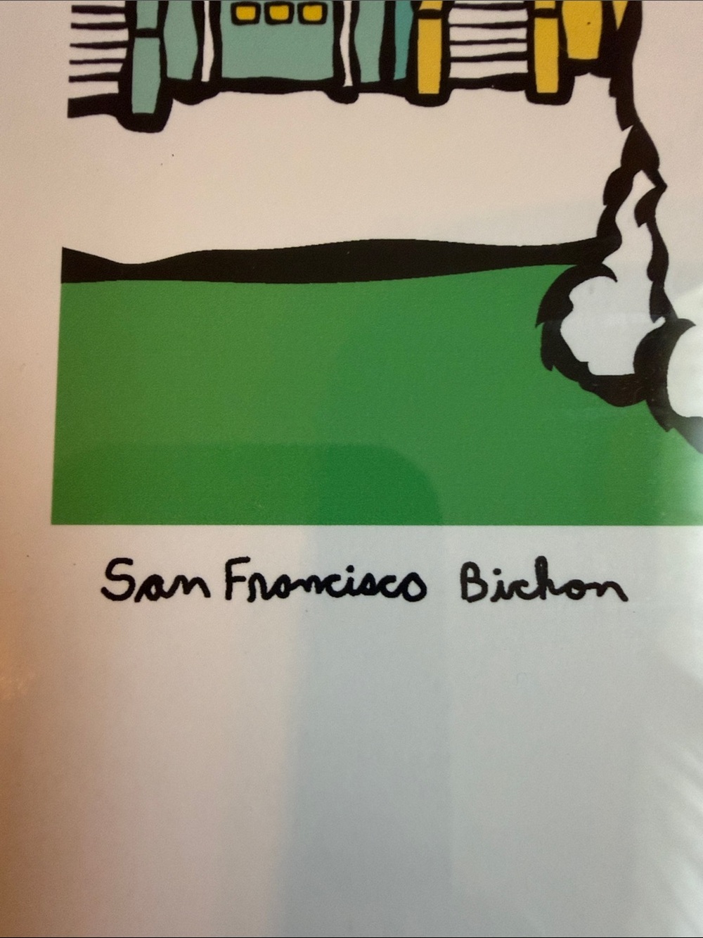 Iconic San Francisco Bichon by Marc Tetro - Picture 2 of 10
